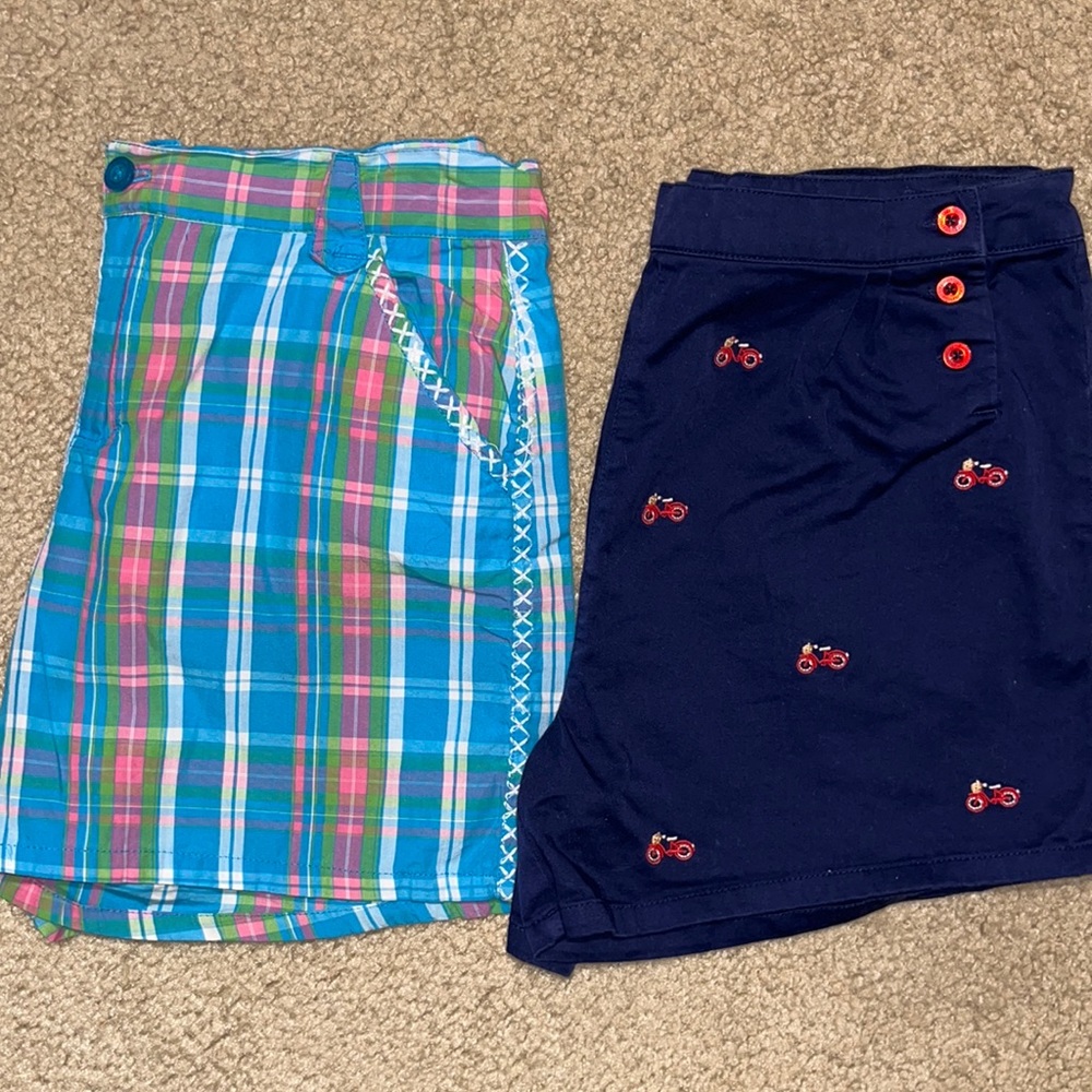 2-pairs Hartstrings girls shorts size 16